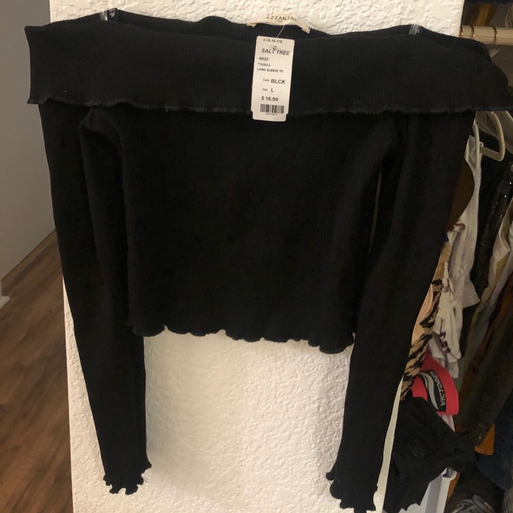 Off the shoulder top